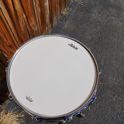 Ludwig USA Classic Series - 2024 LTD White Abalone wrap - 6.5 x 14"  Maple Snare Drum (2024) image 5