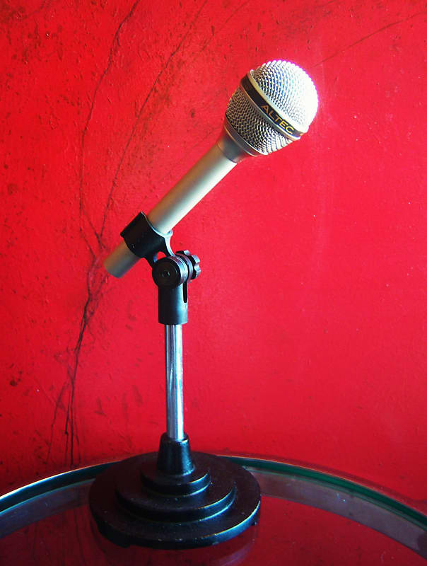 Vintage 1960's Altec 654A Dynamic Cardioid Microphone Low Z W | Reverb