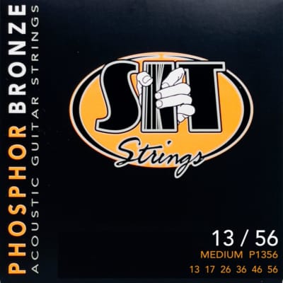 S.I.T. Strings P1356 Phosphor Bronze Acoustic Medium 13-56 image 2