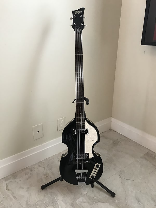 Hofner B-Bass Hi-Series Black | Reverb