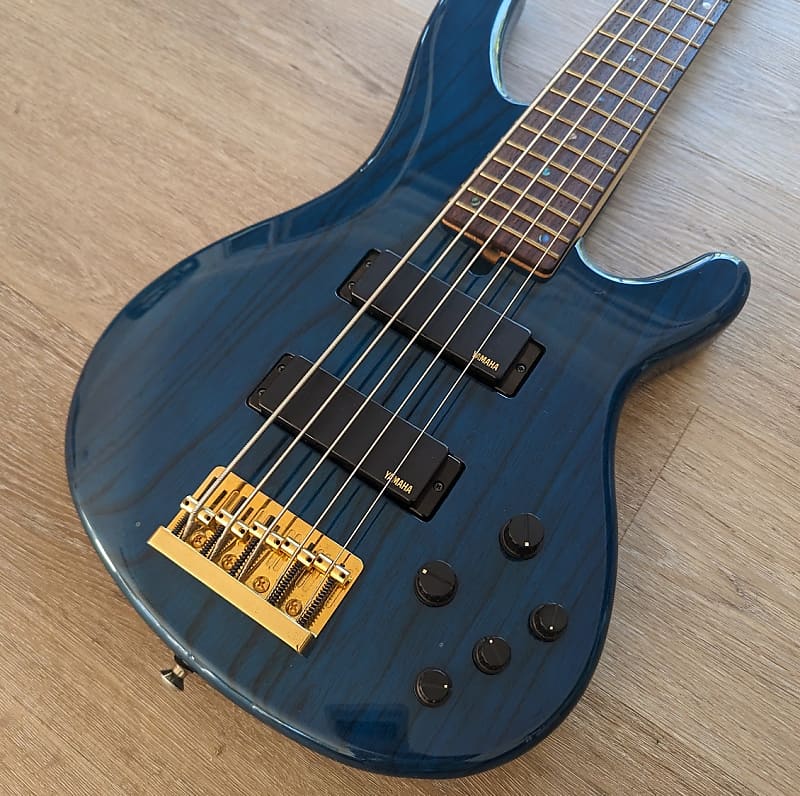 【送料無料/即納】  Yamaha TRB-5II Early 2000s - Translucent Blue | Reverb ベース