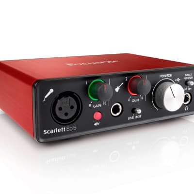 Focusrite Scarlett Solo (3nd Gen) USB Audio Interface image 5