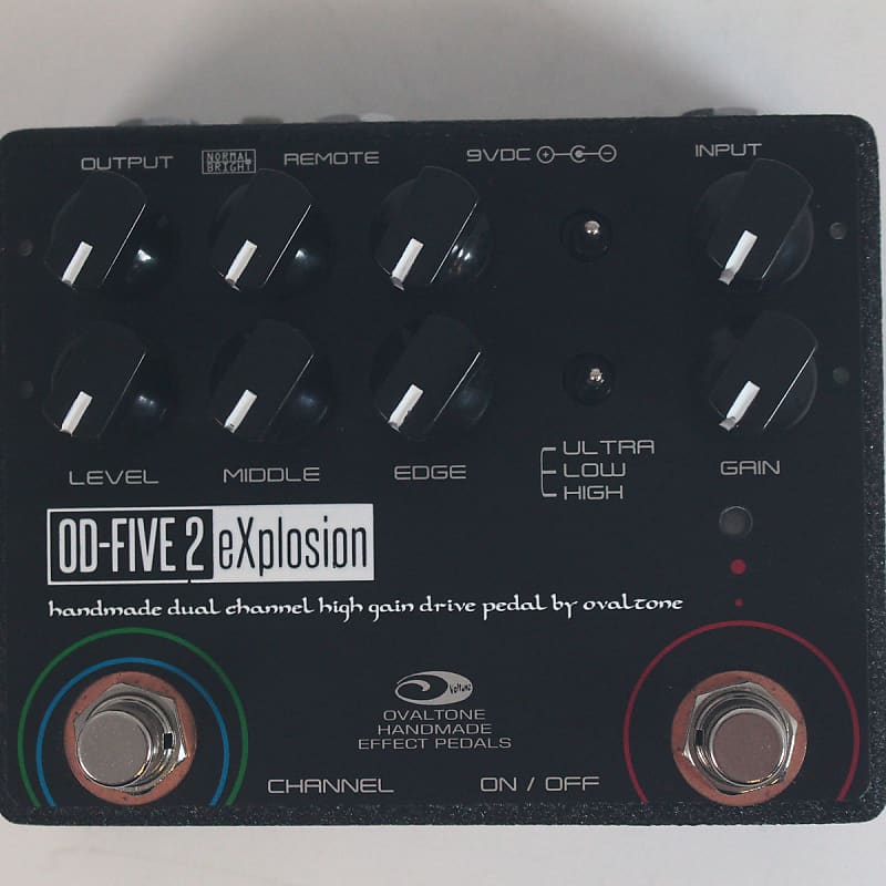 【美品】Ovaltone OD-FIVE2 eXplosion OD-FIVE 2 eXplosion - Ovaltone -handmade effect pedals-
