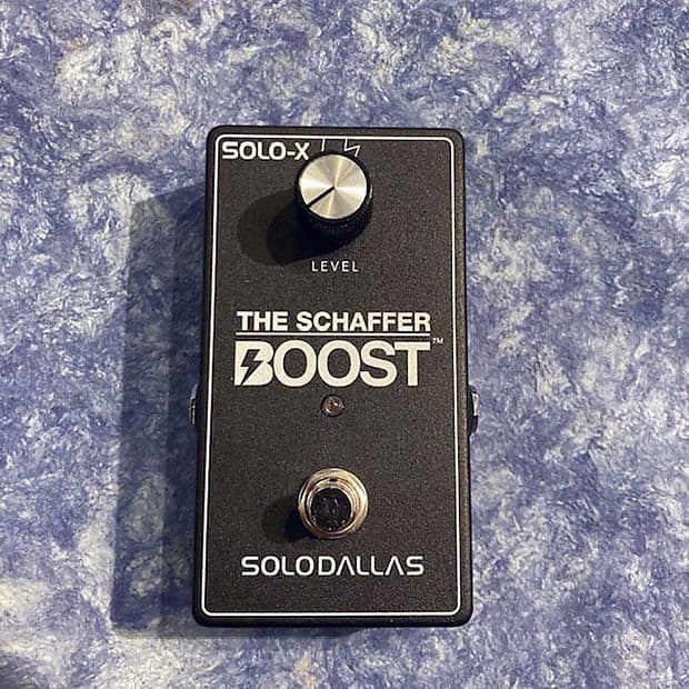 ギター SOLODALLAS THE SCHAEFFER BOOST SOLO-X The Schaffer Boost | Solo X | Solodallas | Pedal Demo - YouTube