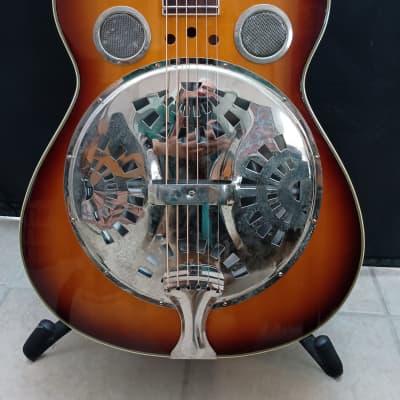 Regal RD-65 Vintage Resonator Guitar - Sunburst image 2