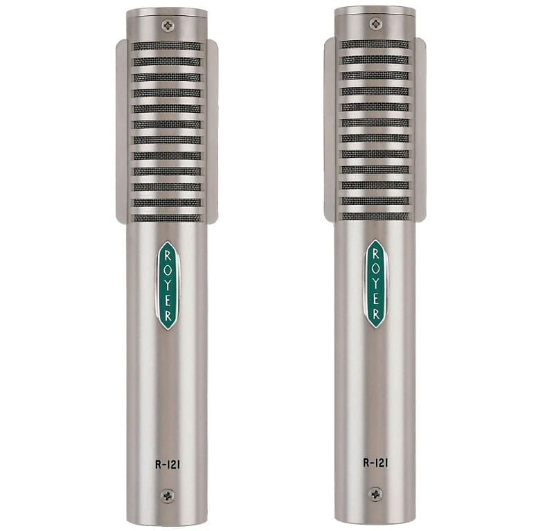 Royer R121 Matched Pair Ribbon Microphones image 1
