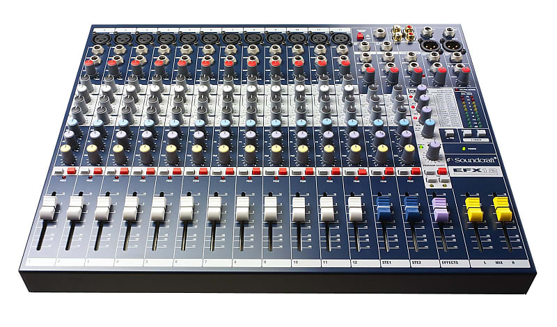 Soundcraft EFX12 12-Channel Mixer with Effects image 1