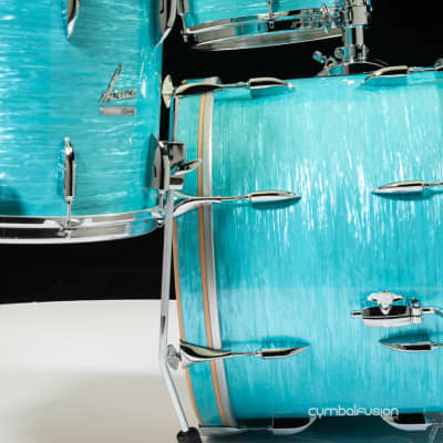 Sonor Vintage Series 3pc 12/14/20 - California Blue with Mount image 6