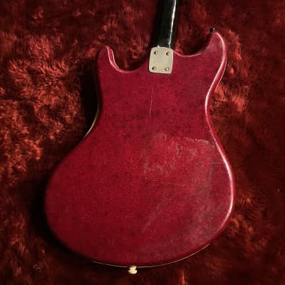 c.1960s Klira Troubadour Vintage Guitar Made in Germany  “Red” image 12
