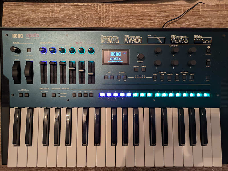 Korg Opsix 37-Key Altered FM Synthesizer 2020 - 2024 - Blue / Black image 1