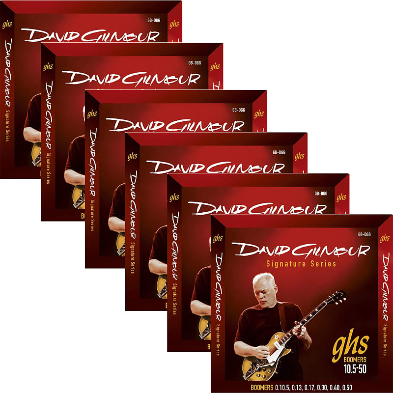 6 Sets GHS DGG David Gilmour Signature Boomers Les Paul | Reverb