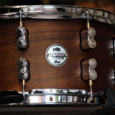 PDP 13x7" Maple Snare Drum - Limited Edition 2010´s Walnut Shell image 4