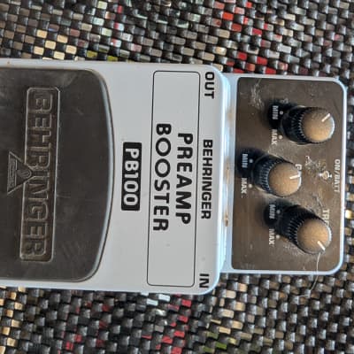 Reverb.com listing, price, conditions, and images for behringer-pb100-preamp-booster