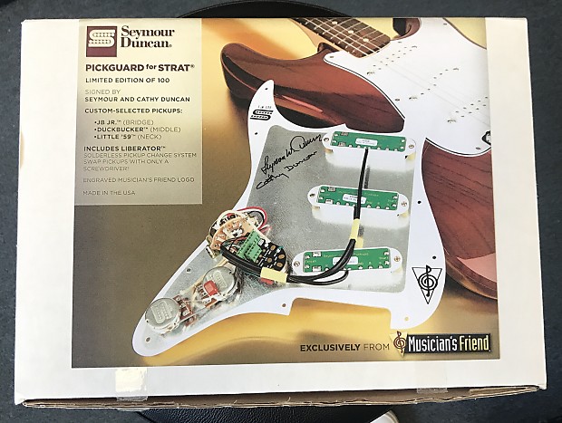 Used Fender American Stratocaster Stoptail with Limited Edition Duncan  Loaded Pickguard & Brand New Fender Hardshell Case