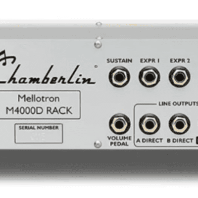 Mellotron M4000D Rack image 3