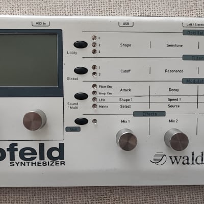 Waldorf Blofeld Desktop Synthesizer, 11 Soundsets, License SL