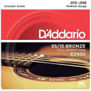 D'addario EZ930 85/15 Bronze Acoustic Guitar Strings 13-56