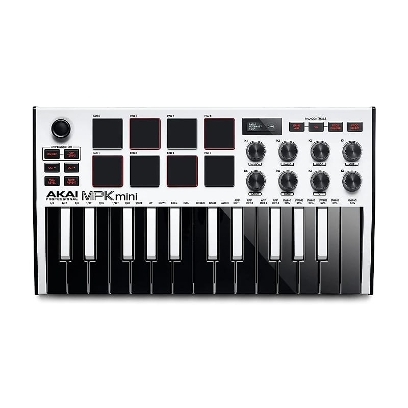AKAI Professional MPK mini MK3 25鍵盤 midi Amazon.com: Akai Professional MPK Mini MK3 - 25 Key USB MIDI