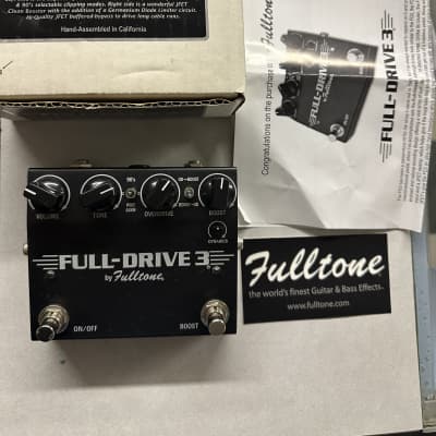 Fulltone Full-Drive 3 Overdrive