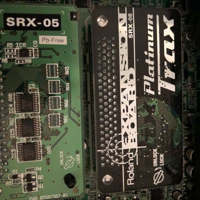Roland Sonic Cell + SRX-05 Supreme Dance + SRX-08 - Platinum Trax Exp. Board image 3
