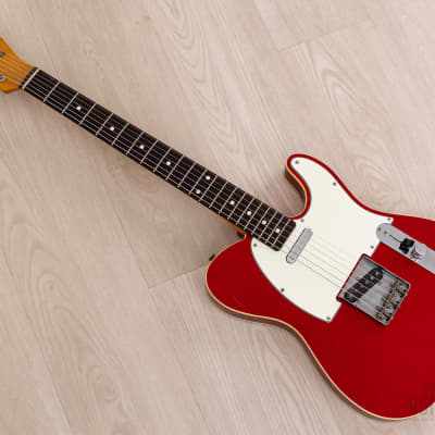 1989 Fender Telecaster Custom ‘62 Vintage Reissue TL62B-650 Candy Apple Red A-serial, Japan MIJ Fujigen image 12