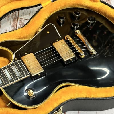 Gibson Custom Shop 1957 Les Paul Custom Reissue VOS Ebony New Unplayed Auth Dlr 8lb 14oz #092 image 2