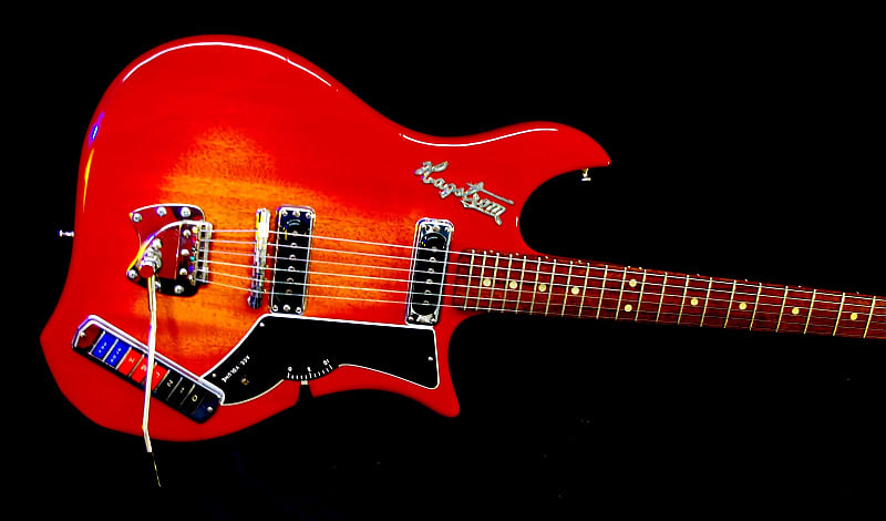 Hagstrom Impala 1965 Red Sunburst. VINTAGE. Stylish Guitar