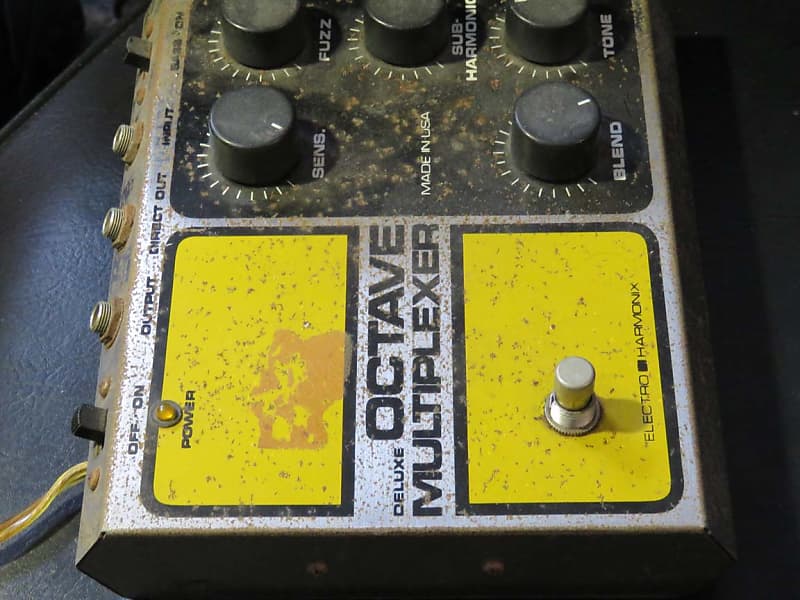 希少 黒入荷！ EHX エレハモ Multiplexer Octave Deluxe エフェクター