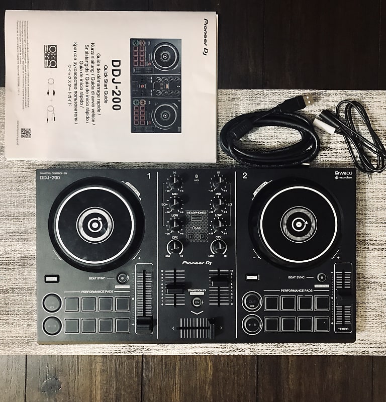 Pioneer DJ DDJ200 Smart DJ Controller Reverb