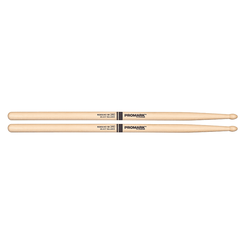 Promark / Rebound 5B Drumsticks / Acorn Wood Tip image 1