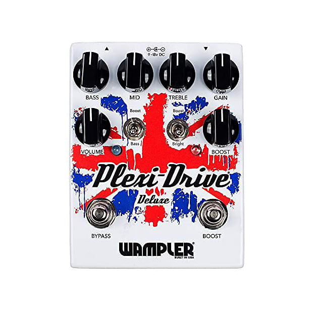 Wampler Plexi-Drive Deluxe British Overdrive Pedal image 1