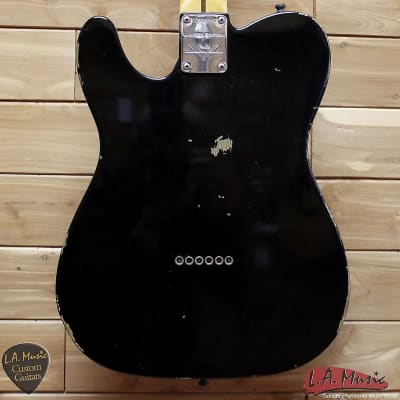 Fender Custom Shop Limited Edition Relic Tele Caballo Tono, Maple Fingerboard, Black 1510046806 image 7