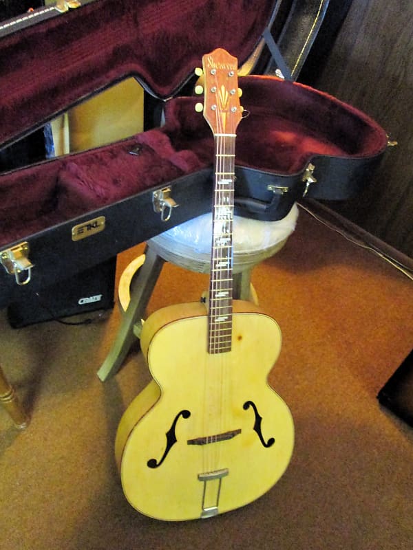 SHERWOOD Vintage 1954 Archtop Acoustic Guitar image 1