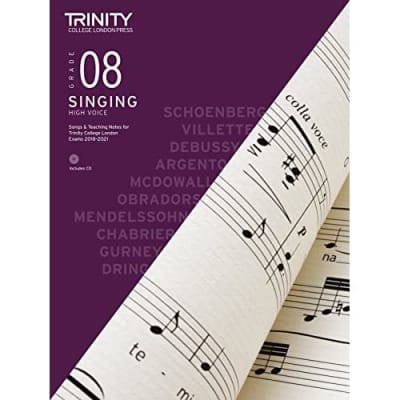 Trinity College London Singing 2018-2021 Grade 8 (High Voice) Various for sale