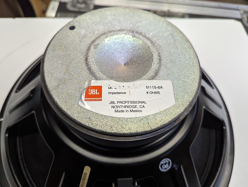 Matched Pair! JBL M115-8A 225 Watt 15