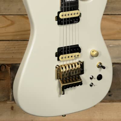FU-Tone FU PRO Electric Guitar Antique White w/  Gigbag for sale