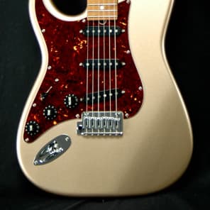 Suhr Classic Lefty Shoreline Gold Electric Guitar image 2