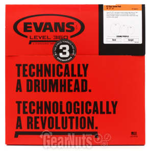 Evans G2 Clear 3-piece Tom Pack - 10/12/14 inch image 4