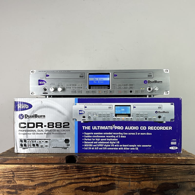 Hhb Cdr 882 Dual Burn Silver Reverb