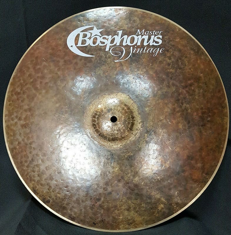Bosphorus Master Vintage 17" Crash Ride Becken 1110g Piatto Reverb