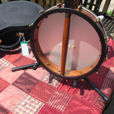 OME Tupelo Banjo 12” Head, maple rim, with Armrest.  Very woody sound! image 4