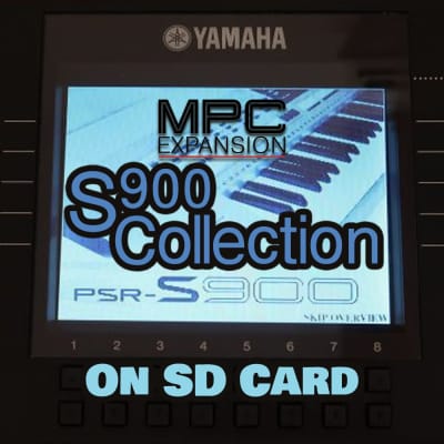 11 Yamaha PSR S900 MPC Expansions on SD Card