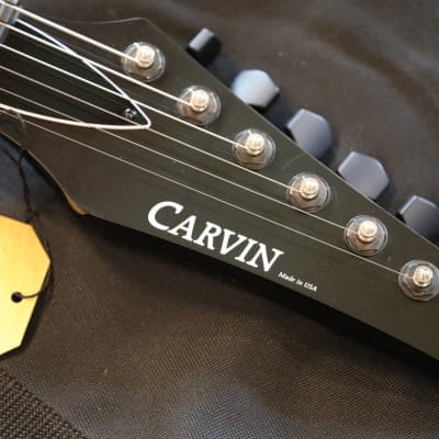 Carvin USA DC-127 Neck-Thru Electric Guitar Sunburst + Gig Bag image 11