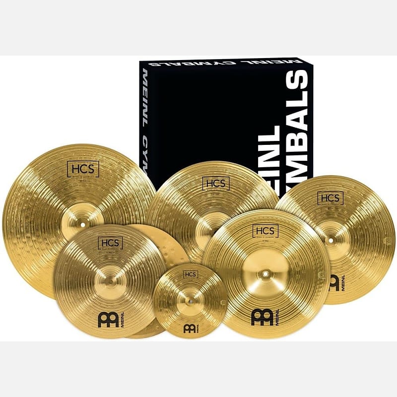 Meinl HCS Cymbal Super Set Complete w/Effects! image 1