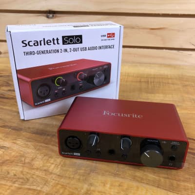 Focusrite Scarlett Solo 3G USB Audio Interface image 6