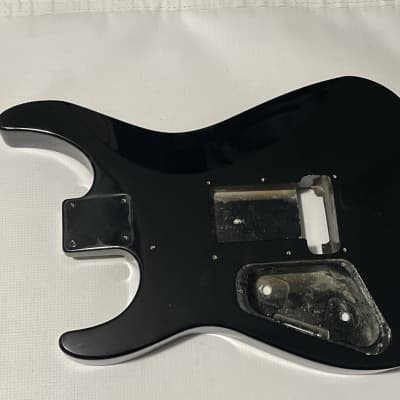 1990's Japan Jackson Performer PS-4 Black Guitar Body Floyd Ready image 14