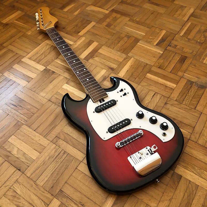 Rare! Sakai / Teisco SG-style vintage e-guitar (made in Japan | Reverb
