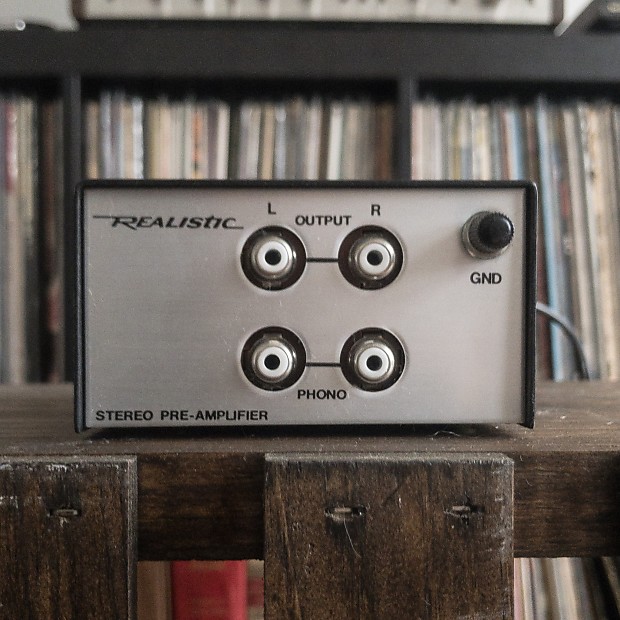 Realistic 422109 Phono PreAmp 70s Reverb