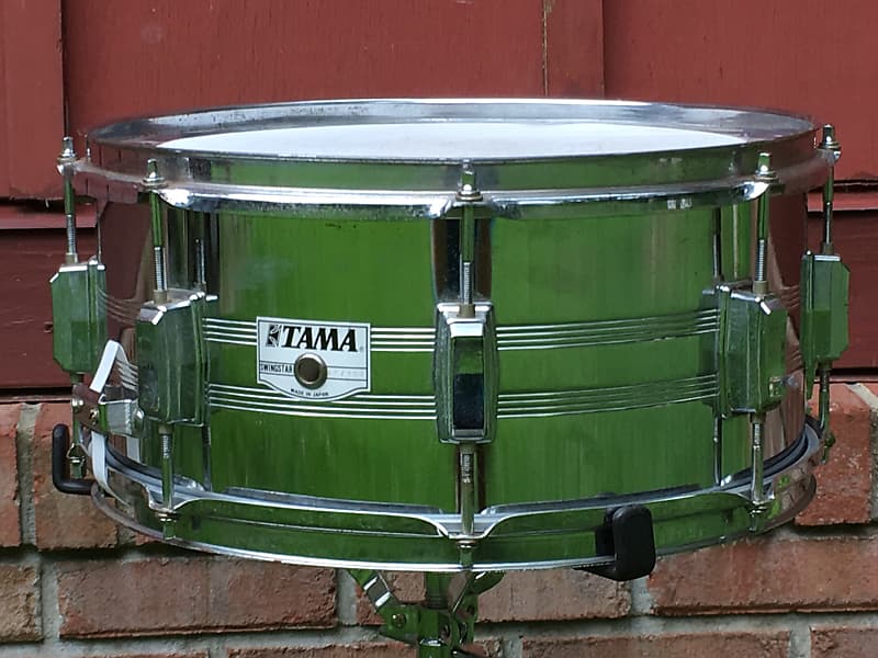 Tama 7006 Swingstar 6.5x14" 8-Lug Chrome Steel Snare Drum 1984 - 1988 image 2
