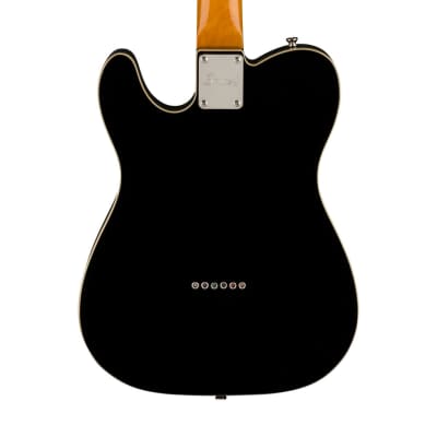 Squier Classic Vibe Baritone Custom Telecaster Electric Guitar, Black image 4